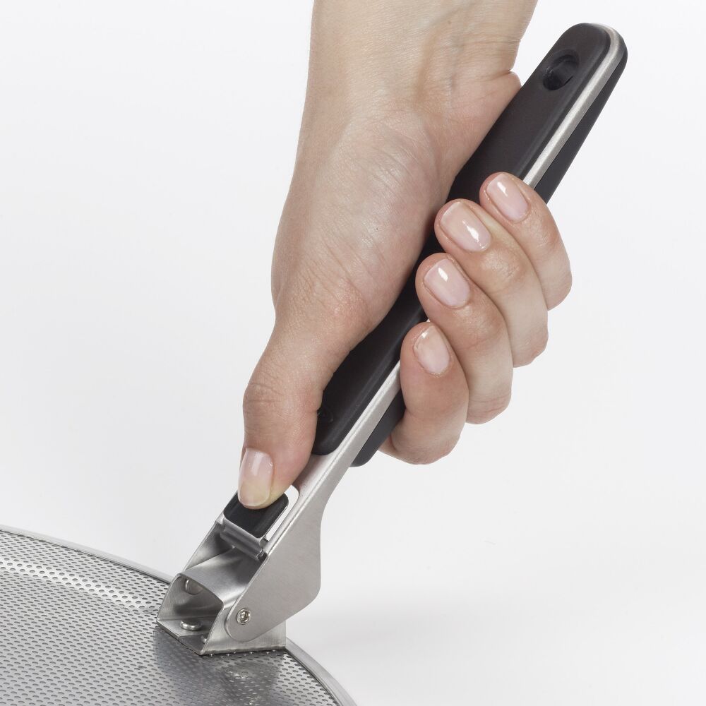 Splatter Screen With Folding Handle V2