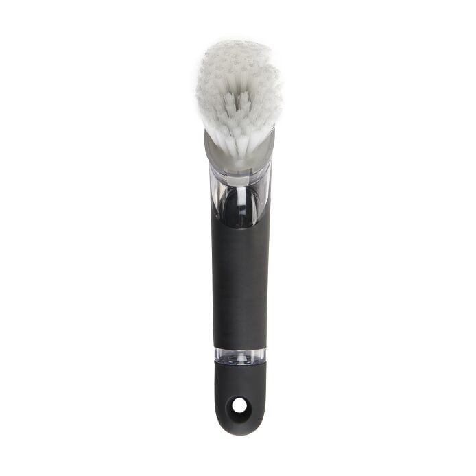 Steel Soap Dispensing Dish Brush V6