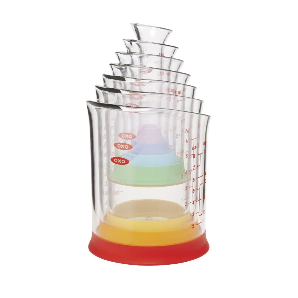 7 Piece Liquid Measuring Beaker Set Q9