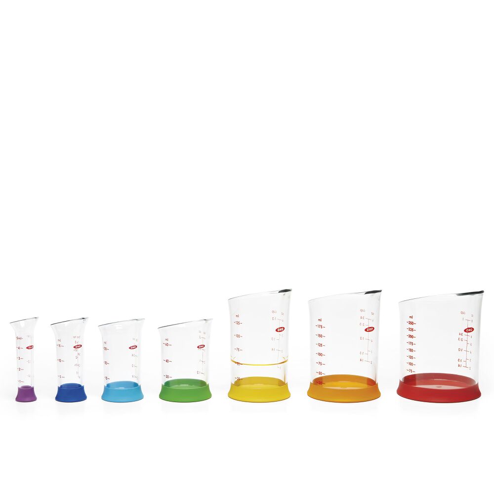 7 Piece Liquid Measuring Beaker Set Q9