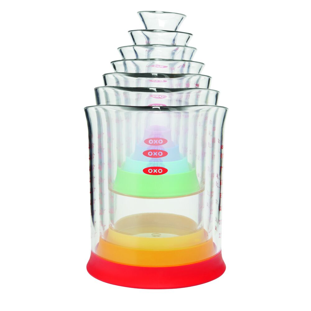 7 Piece Liquid Measuring Beaker Set Q9