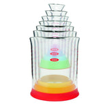 7 Piece Liquid Measuring Beaker Set X7