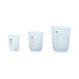 3 Piece Squeeze & Pour Silicone Measuring Cup Set X0