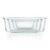 Smart Seal 3.5 Cup Glass Rectangle Container - Teal D6
