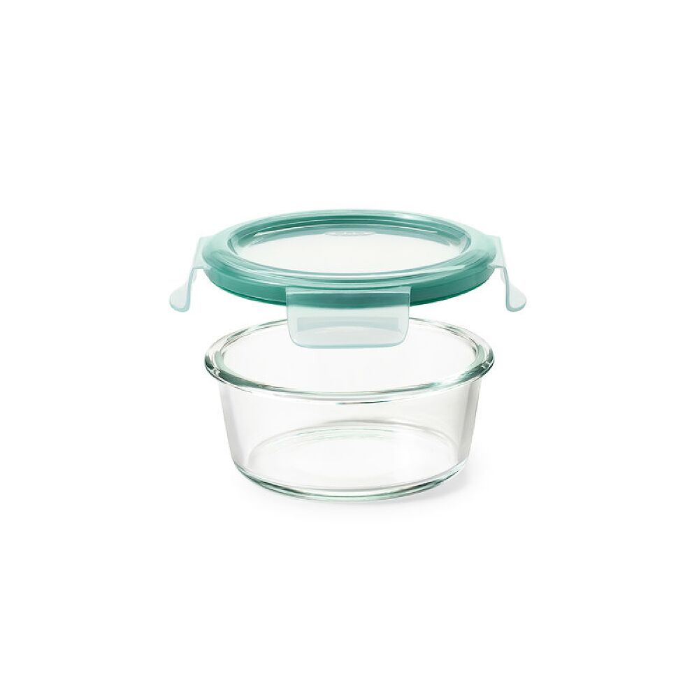 2 Cup Smart Seal Glass Round Container D7