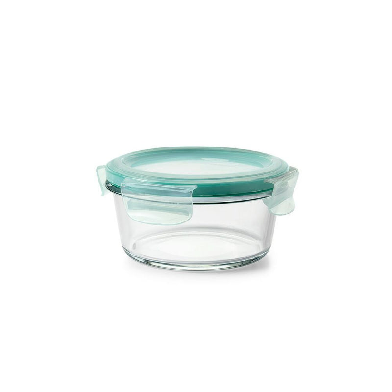 2 Cup Smart Seal Glass Round Container D7
