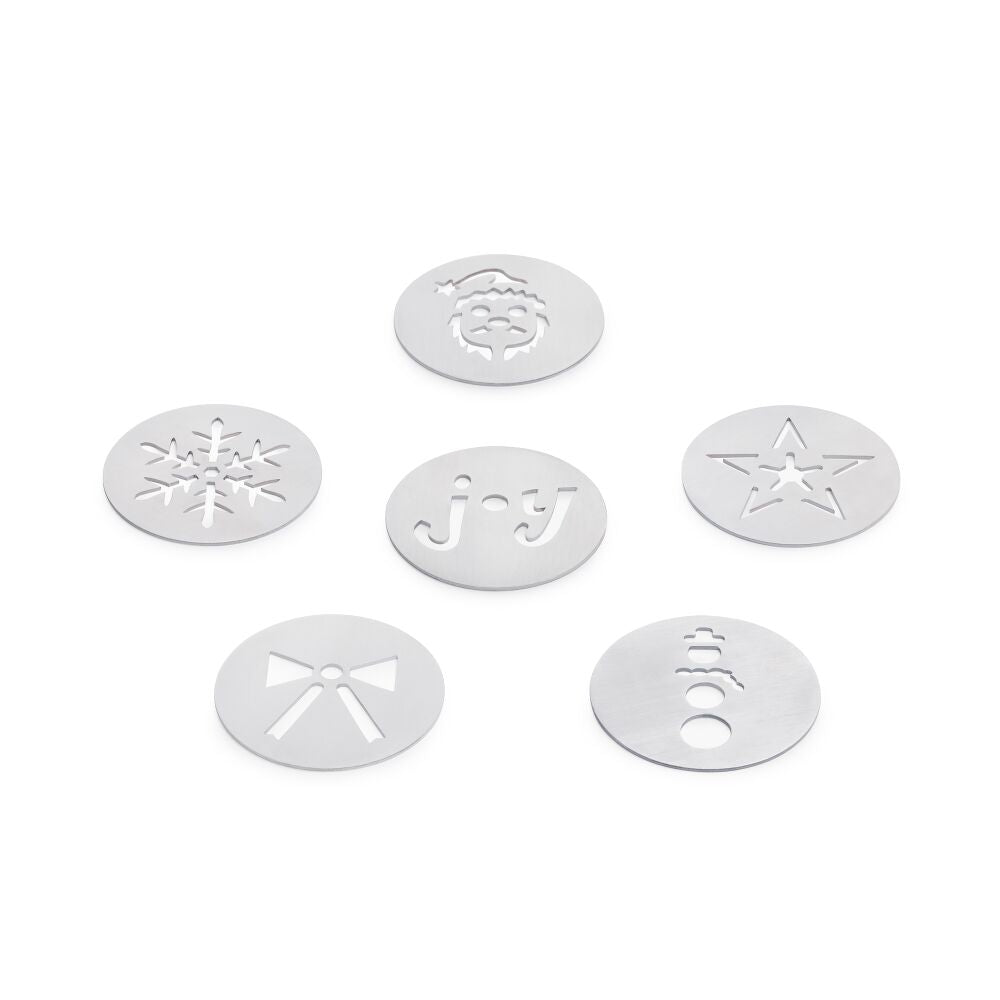 Christmas Cookie Press Disk Set L8