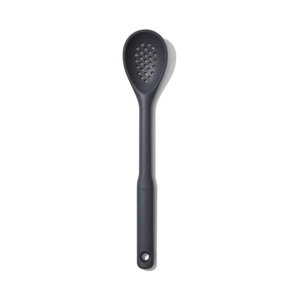 OXO Good Grips Silicone Slotted Spoon - Peppercorn K6