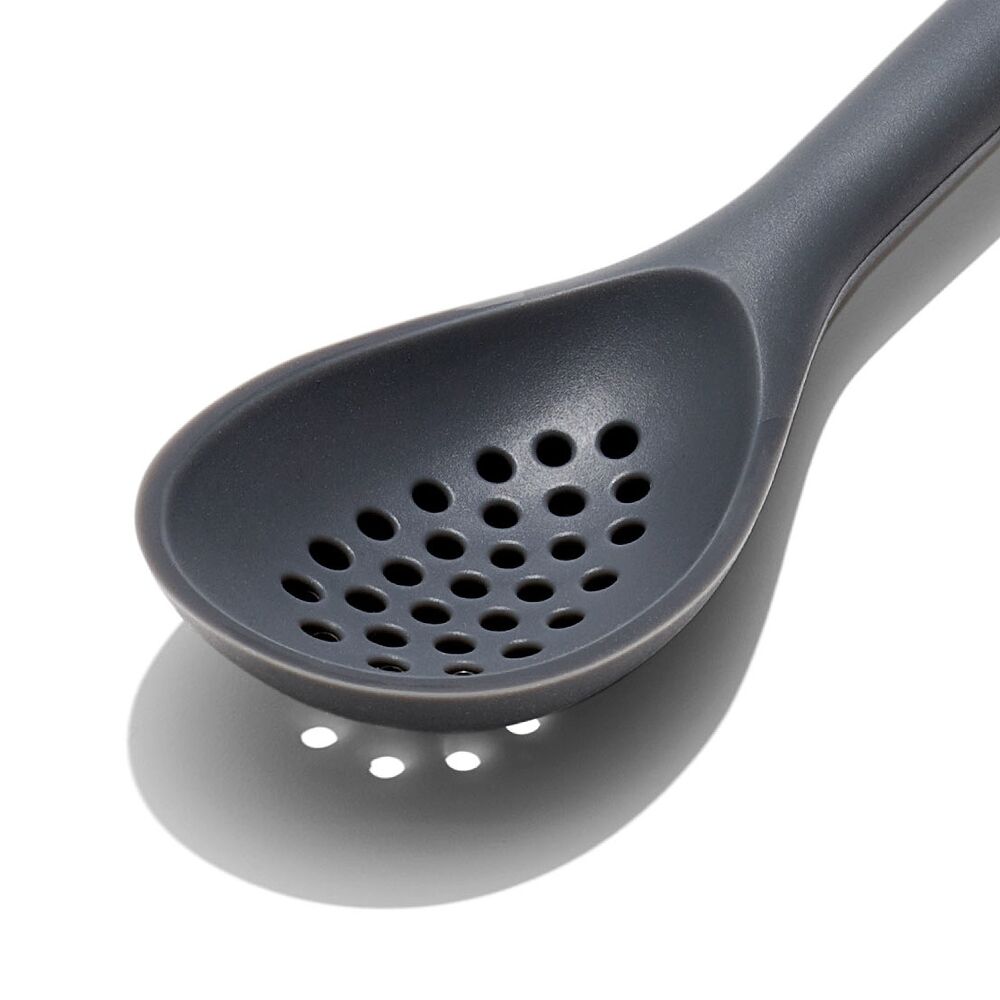OXO Good Grips Silicone Slotted Spoon - Peppercorn K6