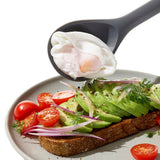 OXO Good Grips Silicone Slotted Spoon - Peppercorn K6