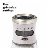 Contoured Mess-Free Salt Grinder C7