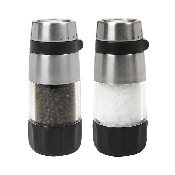 Accent Mess-Free Salt & Pepper Grinder Set V5