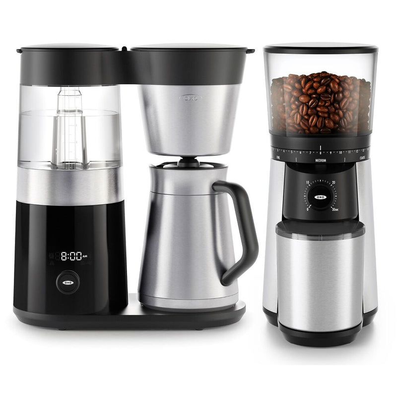 9-Cup Coffee Maker & Conical Burr Coffee Grinder Bundle P9