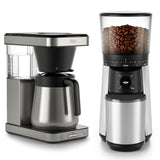 8-Cup Coffee Maker & Conical Burr Coffee Grinder Bundle L6