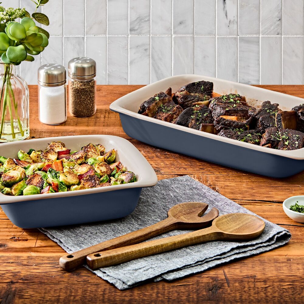 2 Qt Square Stoneware Baking Dish I1