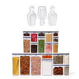 POP 3-Piece Scoop Set & 20-Piece POP Container Set Bundle G1