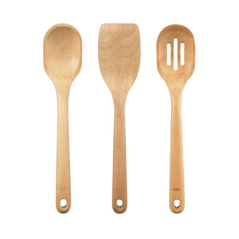 3 Piece Wooden Utensil Set C6