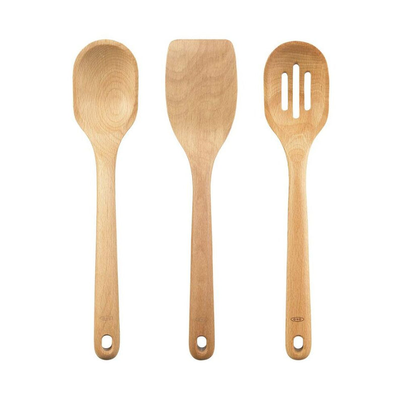 3 Piece Wooden Utensil Set C6