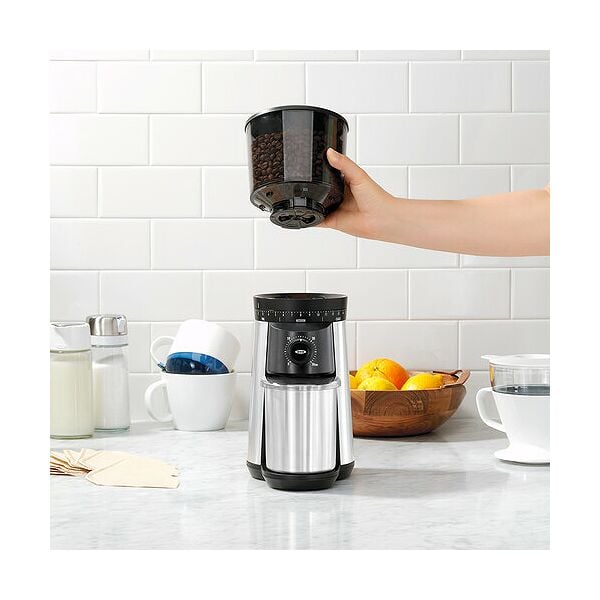 Replacement Hopper with Lid for Conical Burr Coffee Grinder Y4