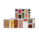 POP Large Cereal Dispenser (4.5 Qt.) & 20-Piece POP Container Set Bundle T1