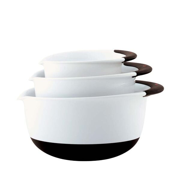 3-Piece Mixing Bowl Set - White O4