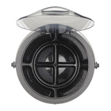 Steel Ice Bucket & Tong Set F1