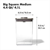 POP Container - Big Square Medium (4.4 Qt/4.2 L) B2