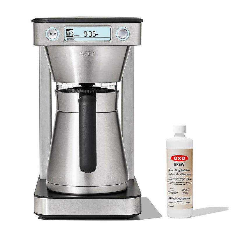 12-Cup Coffee Maker with Podless Single-Serve Function & Descaling Solution Bundle C0
