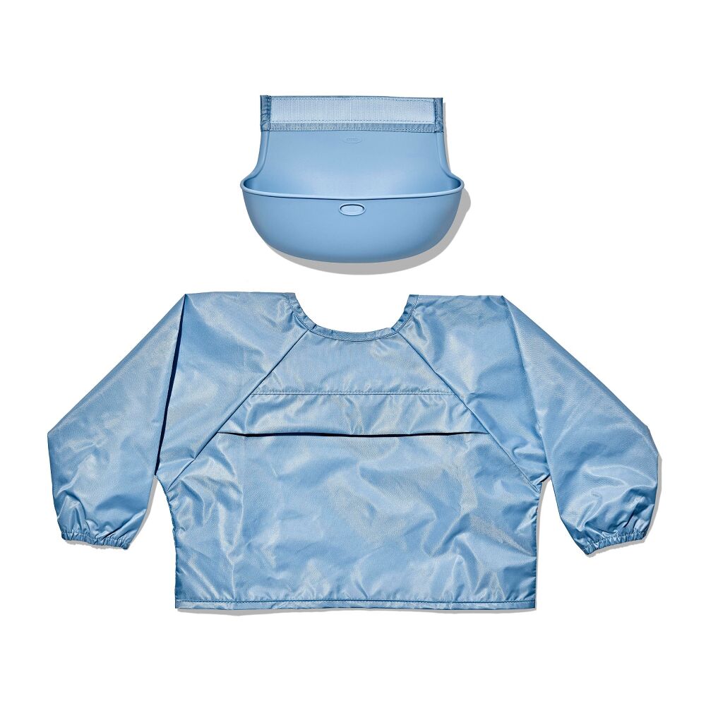 Sleeved Roll-Up Bib - Dusk O4