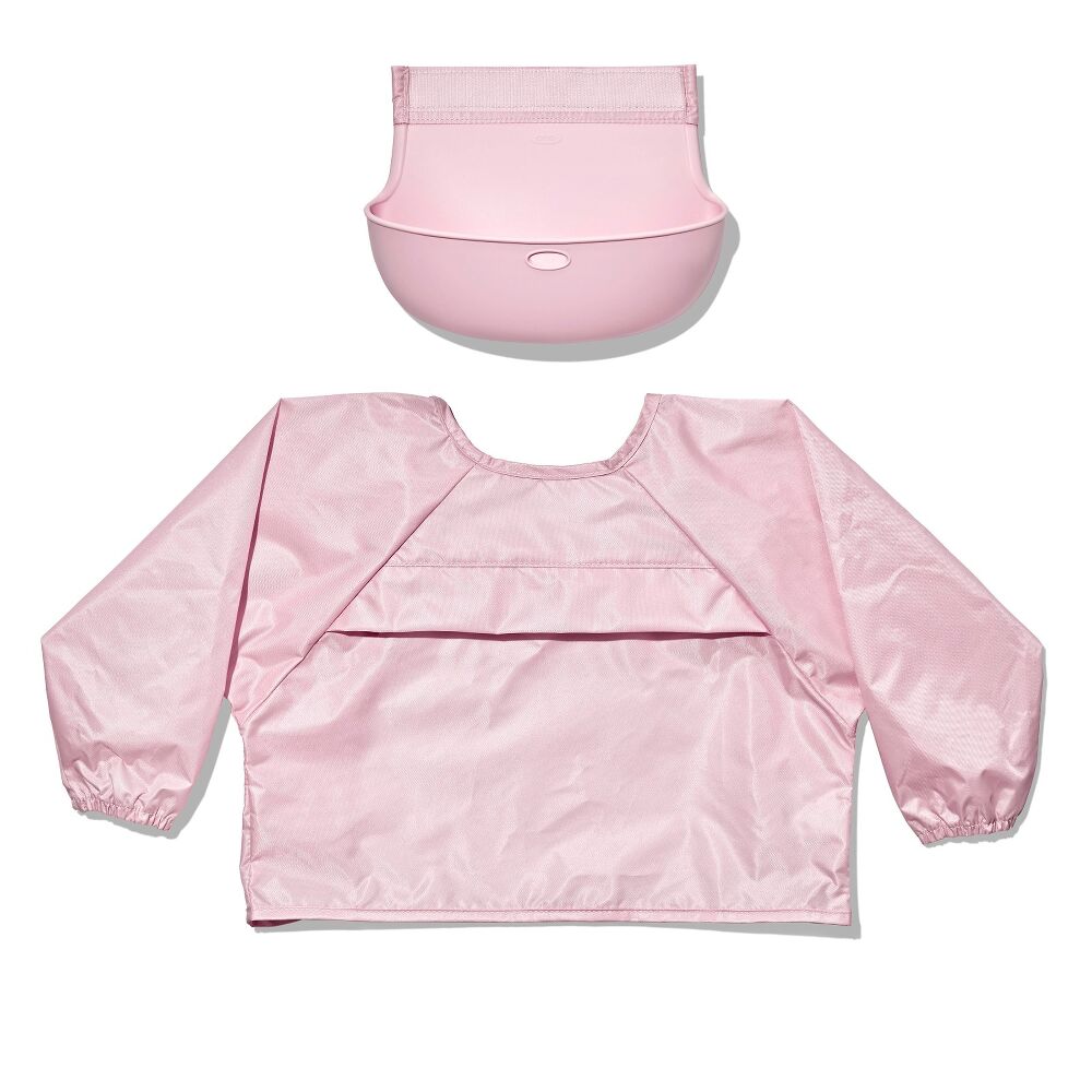 Sleeved Roll-Up Bib - Blossom H1