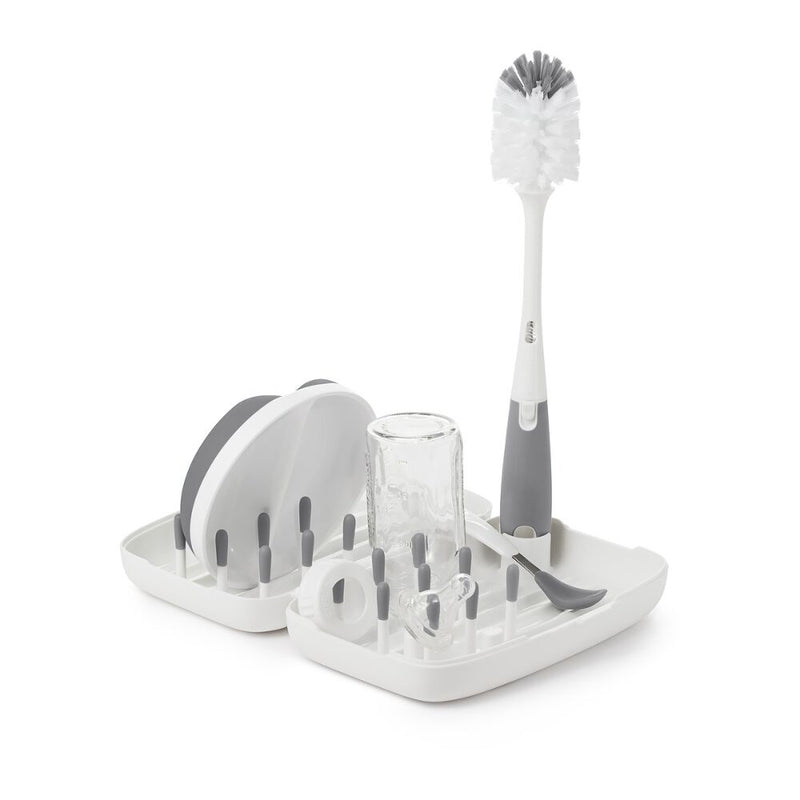 On-the-Go Drying Rack with Bottle Brush Z9