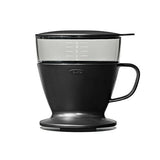 Pour Over Coffee Maker with Water Tank - Matte Black D1