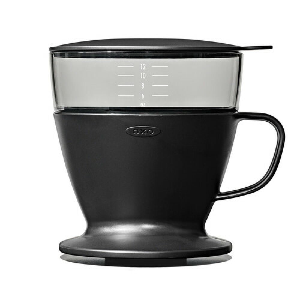 Pour Over Coffee Maker with Water Tank - Matte Black D1