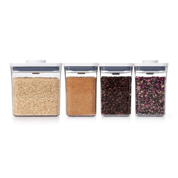 POP Container - Big Square Short (2.8 Qt.) & 3-Piece POP Container Value Set Bundle C5