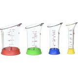 4 Piece Mini Measuring Beaker Set F4