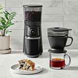 Pour Over Coffee Maker with Water Tank - Matte Black S1