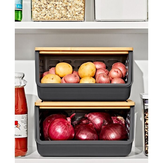 Produce Saver - Root Vegetable Bin with Lid V8