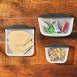 Outdoor Silicone Reusable Stand Up Bag Quart (32 oz) X0