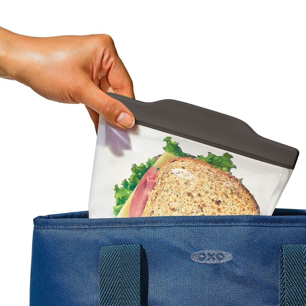 Outdoor Silicone Reusable Stand Up Bag Quart (32 oz) X0