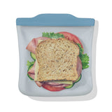 Silicone Reusable Bag  Sandwich (28 oz) - Ocean Blue G2