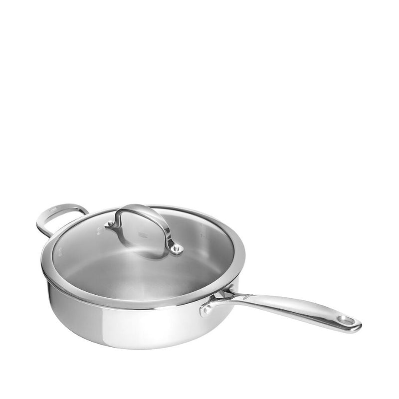 Stainless Steel Pro 10 Inch Covered Skillet V4