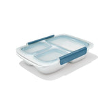Prep & Go 4.1-Cup Divided Container - Ocean Blue Q2