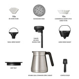 12-Cup Coffee Maker with Podless Single-Serve Function K7