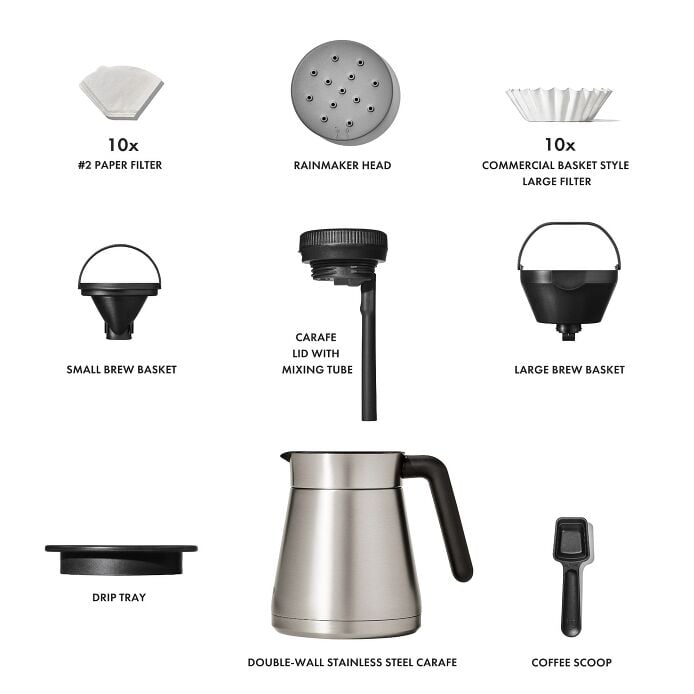 12-Cup Coffee Maker with Podless Single-Serve Function K7