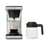 8-Cup Coffee Maker with Podless Single-Serve Function and Glass Carafe K4
