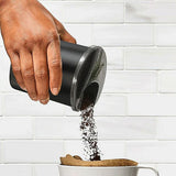 Replacement Coffee Grounds Container for Conical Burr Coffee Grinder - Matte Black I5