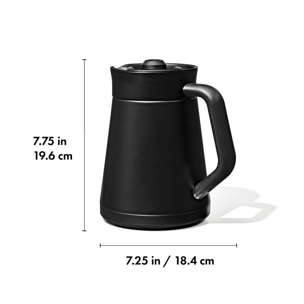 Replacement Carafe for 9-Cup Coffee Maker, Matte Black H8