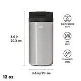 12oz Stainless Steel Coffee Storage Container H2