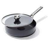 Ceramic Professional Non-Stick 3-Quart Sauté Pan with Lid F6