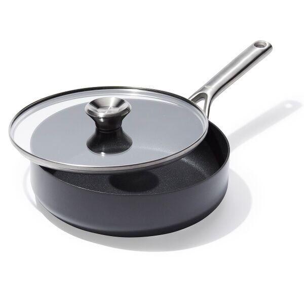 Ceramic Professional Non-Stick 3-Quart Sauté Pan with Lid B1